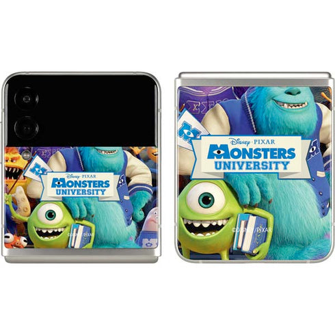 Disney Monsters University Official Poster Galaxy Z Flip3 5G Skin